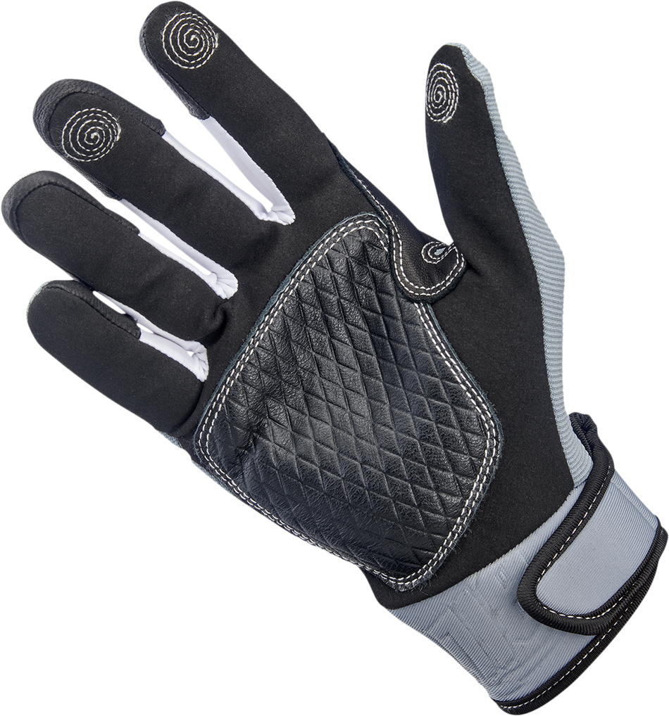 BILTWELL Baja Gloves - Gray - 2XL 1508-1101-306