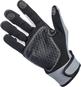BILTWELL Baja Gloves - Gray - Large 1508-1101-304
