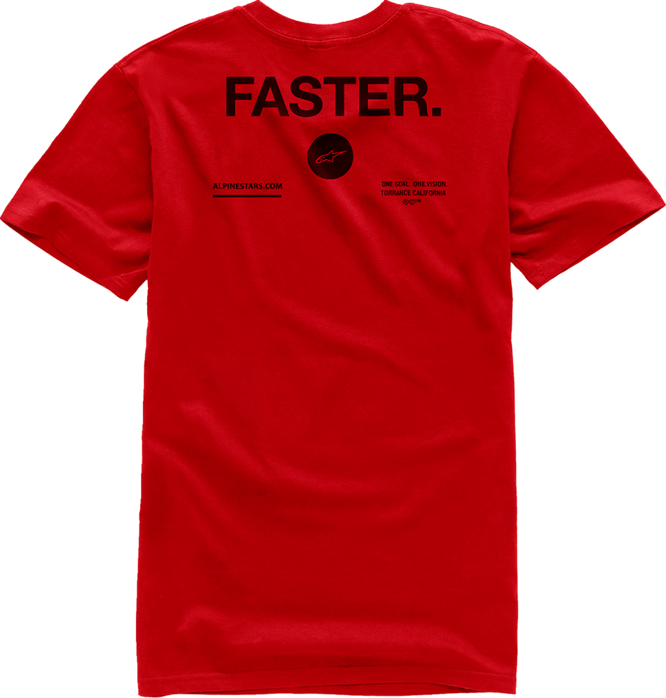 ALPINESTARS Faster T-Shirt - Red -2XL 1232-72208-302X