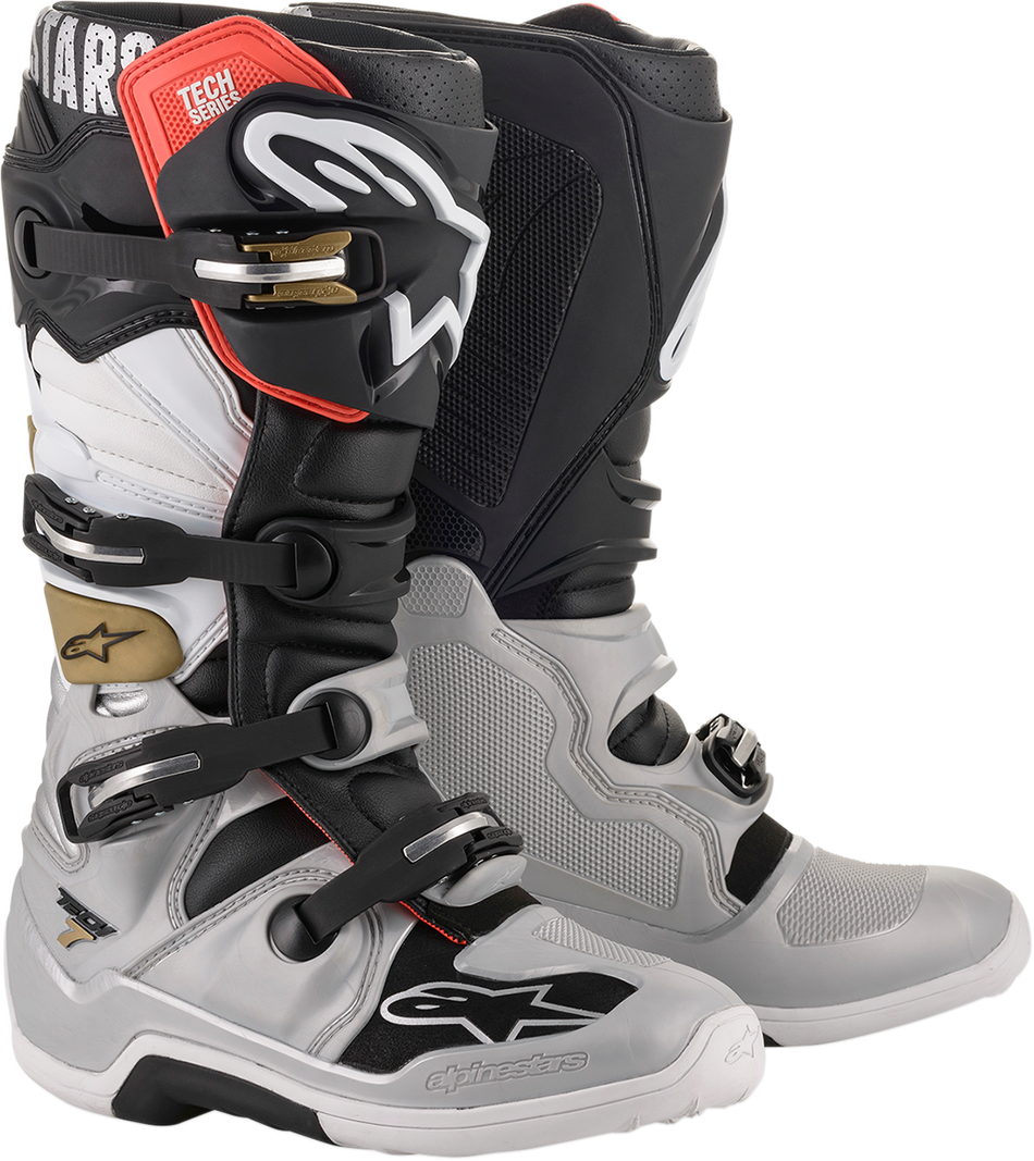 ALPINESTARS Tech 7 Stiefel – Schwarz/Grau – US 14 2012014-1829-14