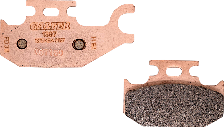 GALFER Brake Pad FD318G1397 FD318G1397