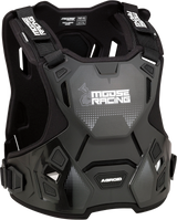 MOOSE RACING Youth Agroid™ Chest Guard - Black - 2XS/XS 2701-1115