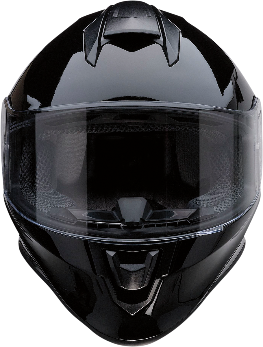 Casco Z1R Youth Warrant - Negro brillante - Grande 0102-0244 