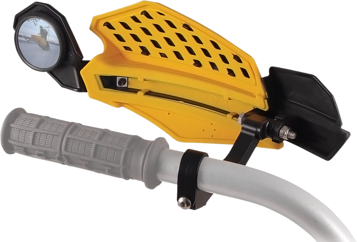 Kit de espejos POWERMADD - Serie Star - Guardamanos - Vista lateral - Redondo 34289 