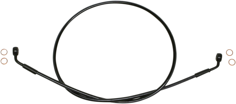 MAGNUM Brake Line - EZ Align - Stainless Steel - Black SBB0606-46