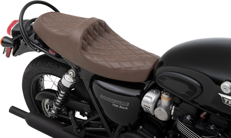 Z1R Predator III Seat - Brown - Vinyl - Double Diamond 0810-2212