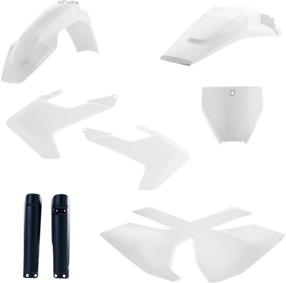 ACERBIS Full Replacement Body Kit - OEM '17 White/Black 2462605569