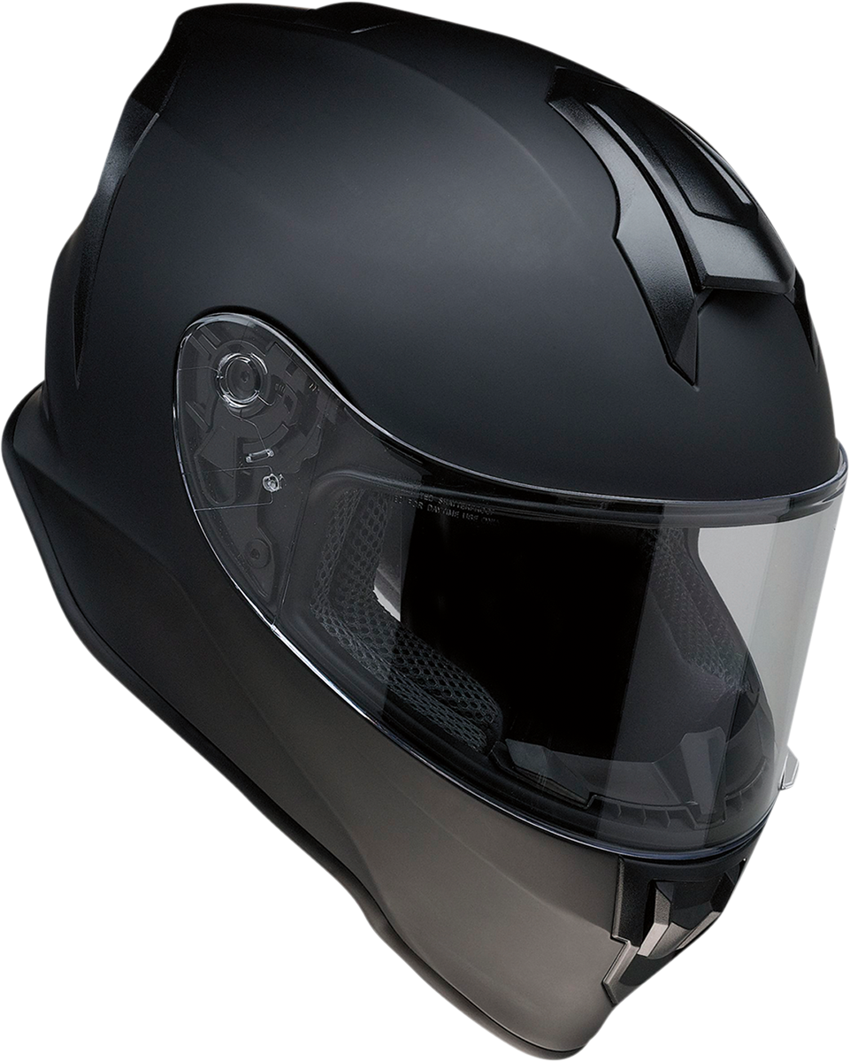 Casco Z1R Youth Warrant - Negro plano - Mediano 0102-0240 
