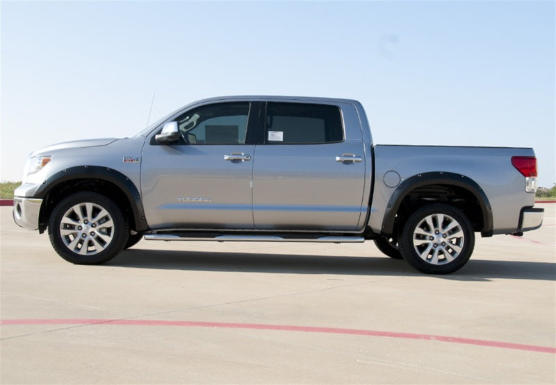 Lund 07-13 Toyota Tundra RX-Rivet Style Textured Elite Series Fender Flares - Black (4 Pc.) RX602T