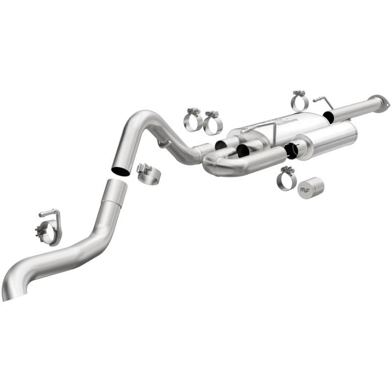 MagnaFlow Stainless Overland Cat-Back Exhaust 16-21 Toyota Tacoma 19583