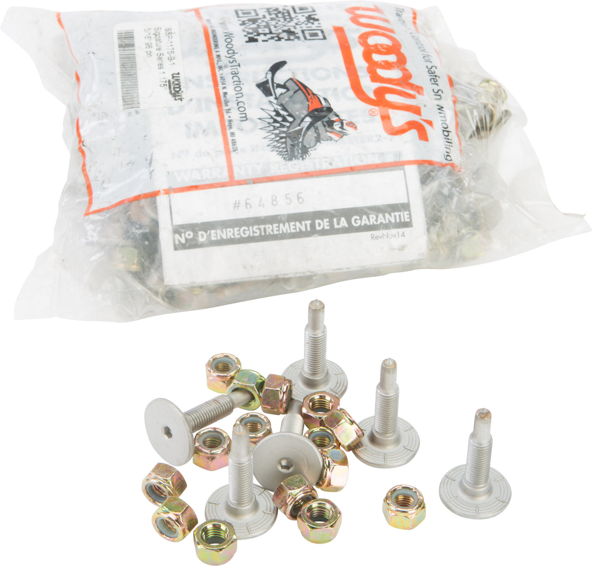 WOODYS Signature Series Stainless Steel Studs 1.175" 96/Pk SSP-1175-B