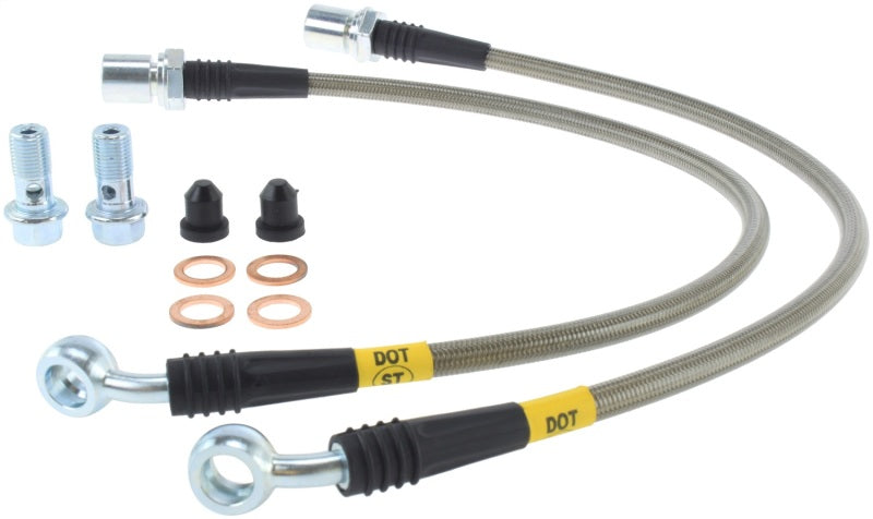 StopTech 01-06 Lexus LS430 Front Stainless Steel Brake Lines 950.44002