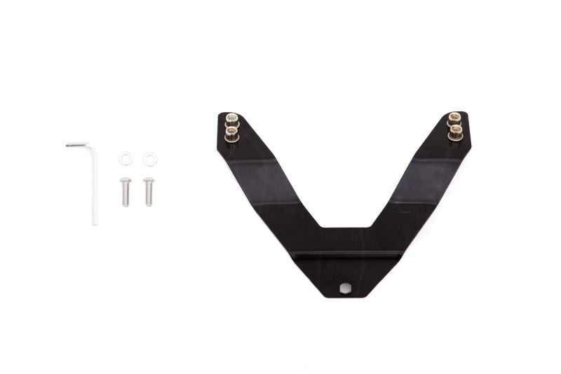 Lund Universal License Plate Relocation Kit For Bull Bars - Black 27021000