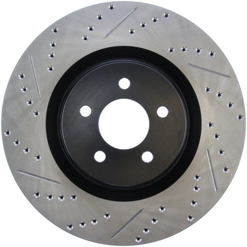 StopTech Slotted & Drilled Sport Brake Rotor 127.61089R