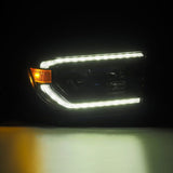 AlphaRex 07-13 Toyota Tundra/08-17 Sequoia G2 PRO-Series Projector Headlights Black -NO Lvl Adjuster 880829