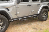 Rugged Ridge Spartan Nerf Bar Textured Black 18-20 Jeep Wrangler JL 4 Door 11596.04