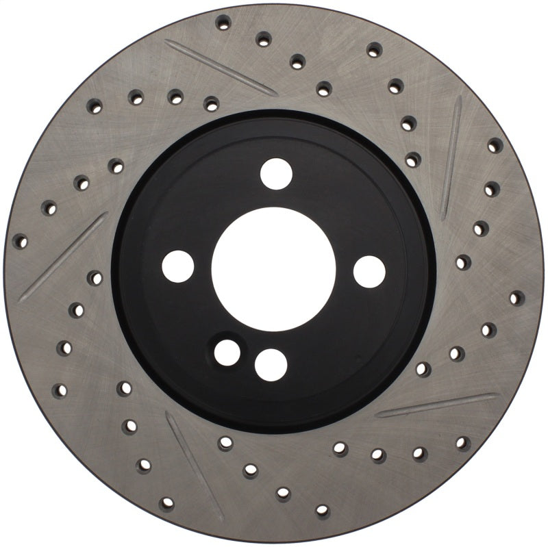 StopTech Slotted & Drilled Sport Brake Rotor 07-13 Mini Cooper 127.34101L