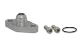 Vibrant Aluminum Oil Drain Flange w/ -10AN Male for Garrett GT3788/4088/94 /4202/94 /4508/ 4708/18 19877