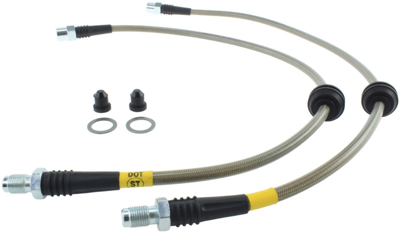 StopTech 08-13 Mini Cooper / 11-14 Mini Countryman Stainless Steel Front Brake Lines 950.34017