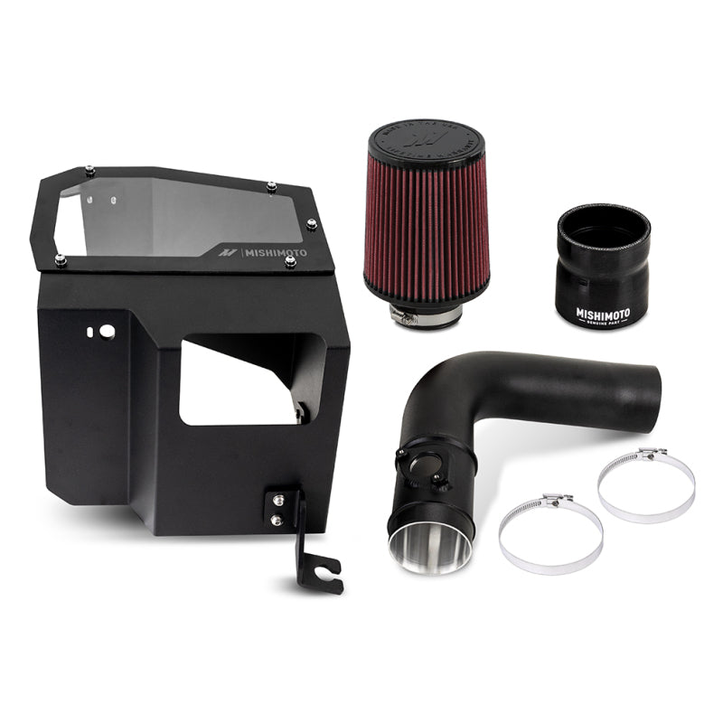 Mishimoto 2022+ Subaru WRX Performance Air Intake - Oiled Filter - Micro-Wrinkle Black MMAI-WRX-22MWBK
