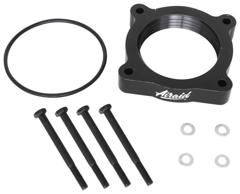 Airaid 04-13 Nissan Titan / Armada 5.6L 04-10 Infiniti QX-56 5.6L PowerAid TB Spacer- Black 520-538