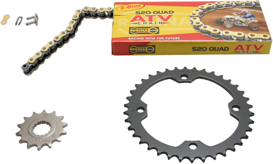 REGINA Chain and Sprocket Kit - YFZ 450/YFM 600 5QUAD/098KYA018