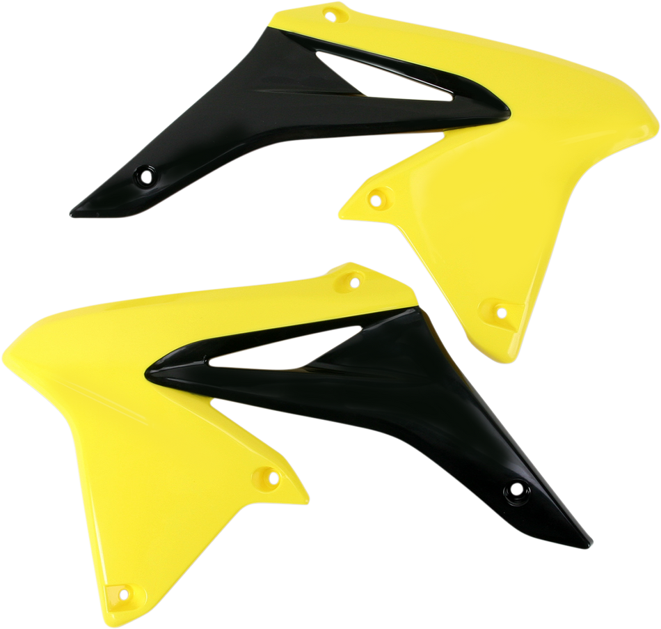 ACERBIS Radiator Shrouds - Yellow/Black 2171911017