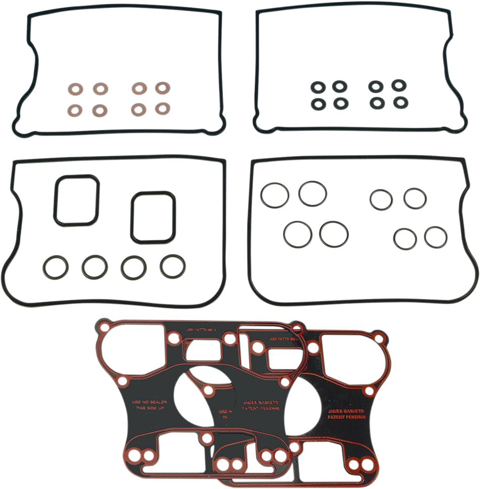 JAMES GASKET Rocker Box Rubber Gasket - Big Twin JGI-17038-90