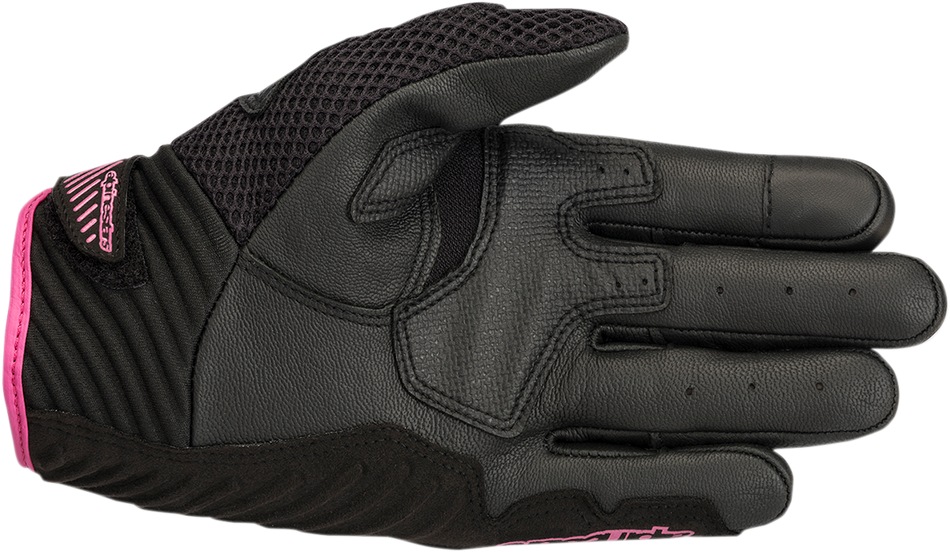 ALPINESTARS Stella SMX-1 Air V2 Gloves - Black/Fuchsia - Small 3590518-1039-S