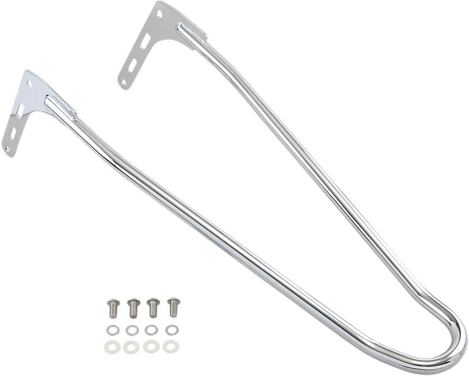 MOTHERWELL One-Piece Sissy Bar - Chrome MWL-156T-18