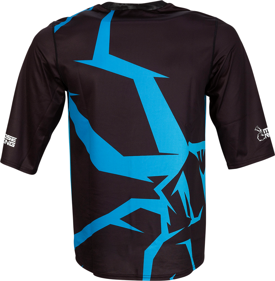 MOOSE RACING MTB Jersey - 3/4 Sleeve - Blue - Medium 5020-0251