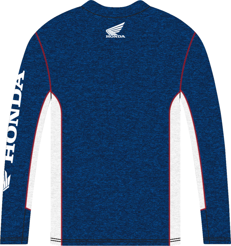 HONDA APPAREL Honda HRC Long-Sleeve T-Shirt - Navy/White - 2XL NP21S-M2482-2X