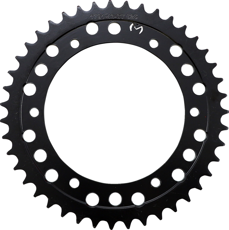 MOOSE RACING Steel Rear Sprocket - Suzuki - 43 Tooth 1210-1791-43-ST