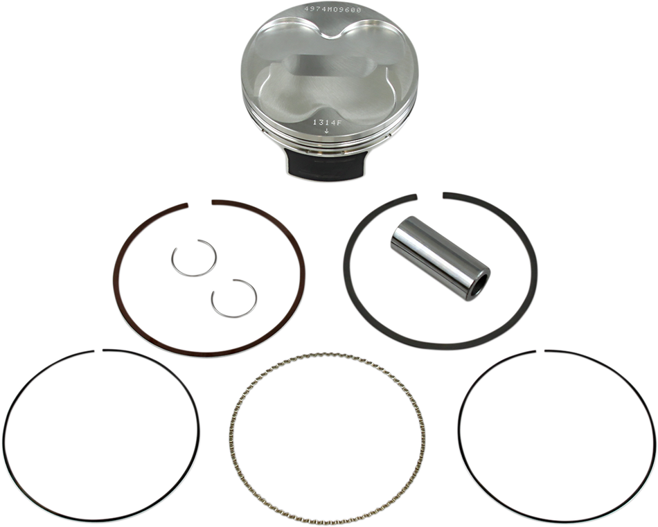 WISECO Piston Kit - Standard High-Performance 4974M09600