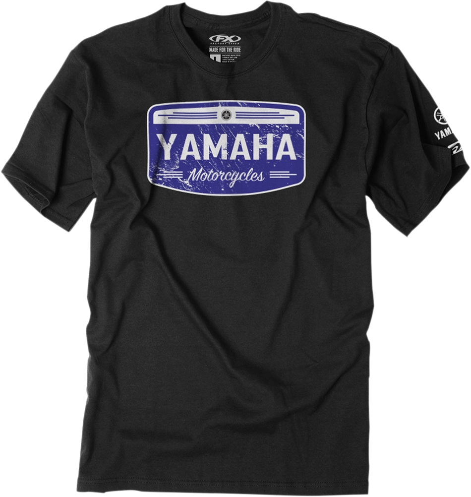 FACTORY EFFEX Yamaha Rev T-Shirt - Black - 2XL 22-87218