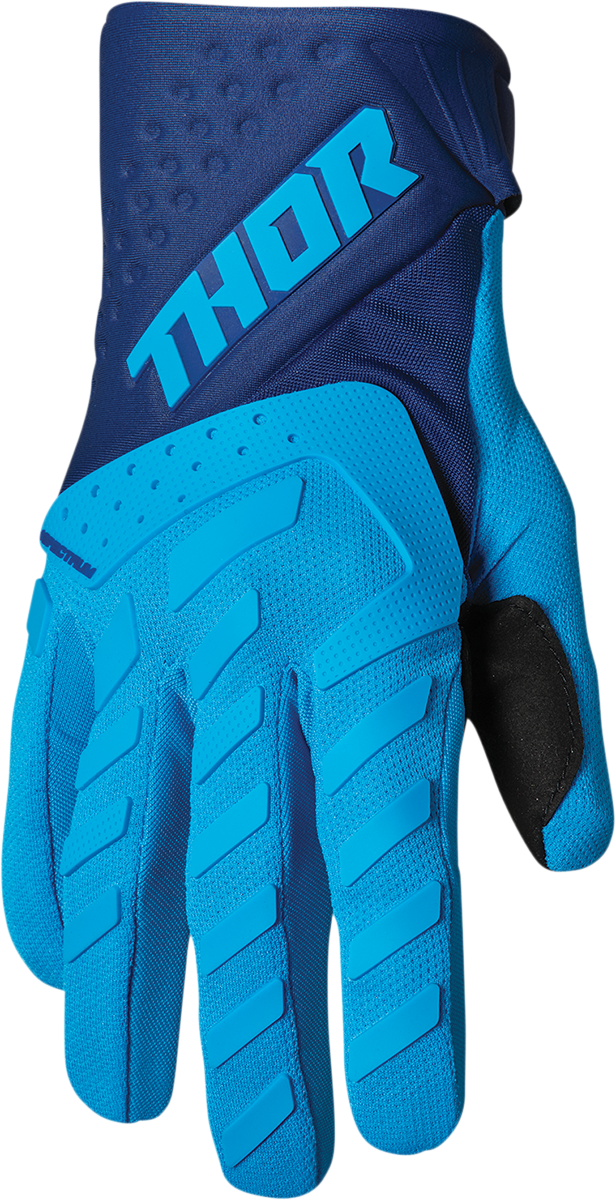 THOR Spectrum-Handschuhe für Jugendliche, Blau/Marineblau, Größe L, 3332-1606 