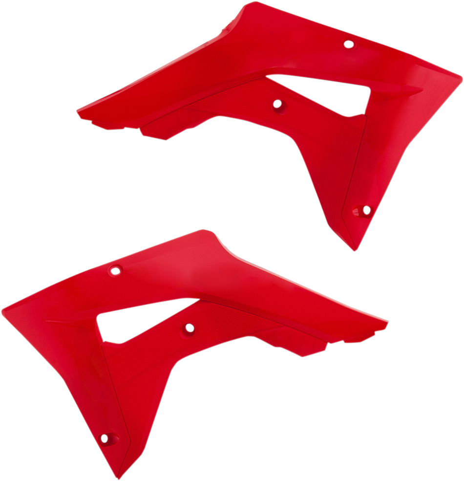 ACERBIS Radiator Shrouds - Red 2645450227