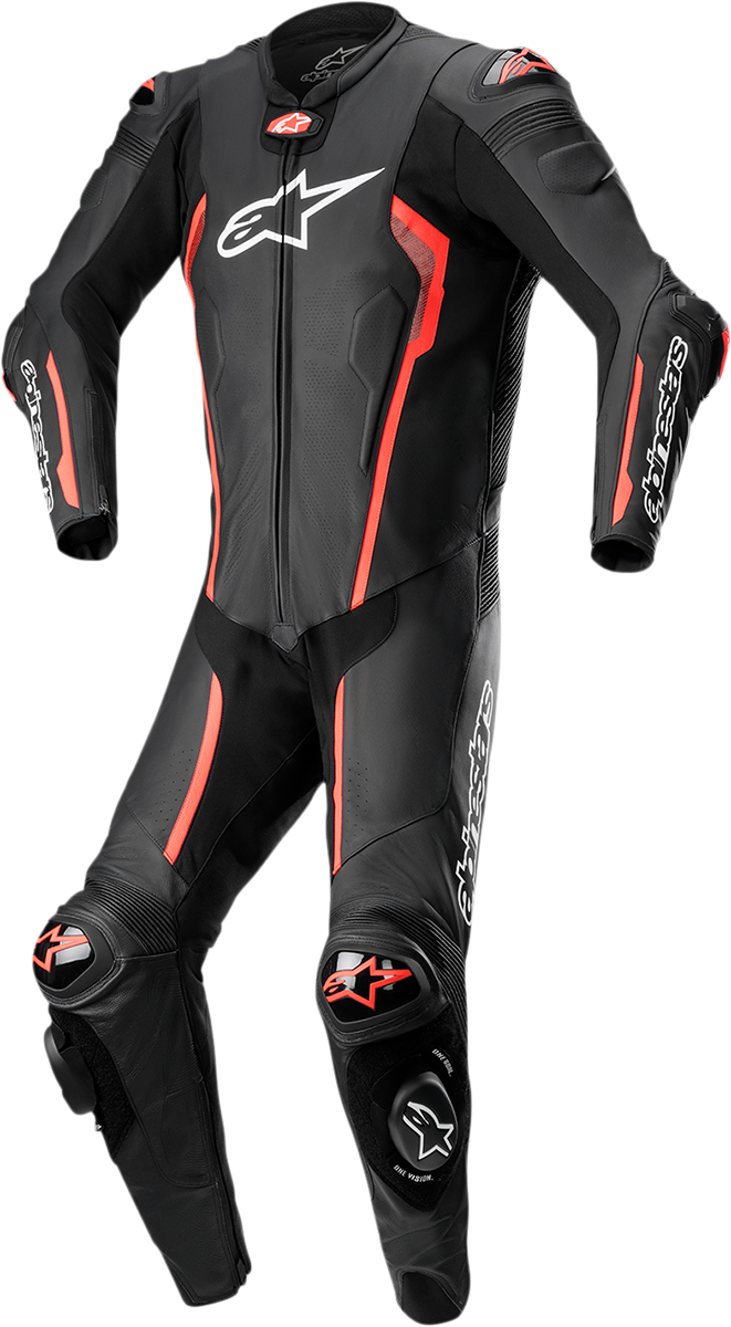 ALPINESTARS Missile v2 1-Piece Suit - Black/Red Fluorescent - US 48 / EU 58 3150122-1030-58