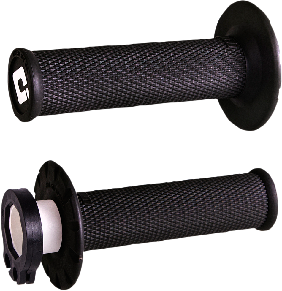 ODI Grips - Lock-On - No Waffle - Black H36NWB