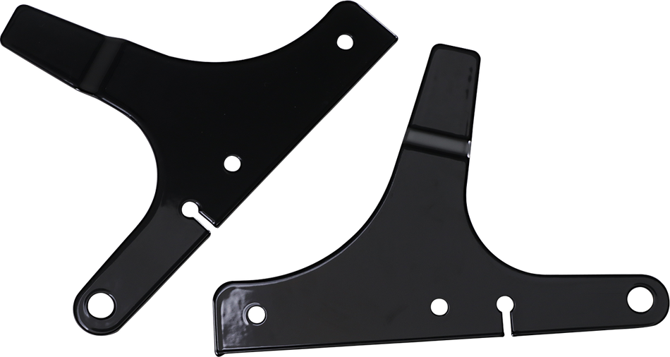 CYCLE VISIONS Side Plates - FXSTD - Black CV-8075B