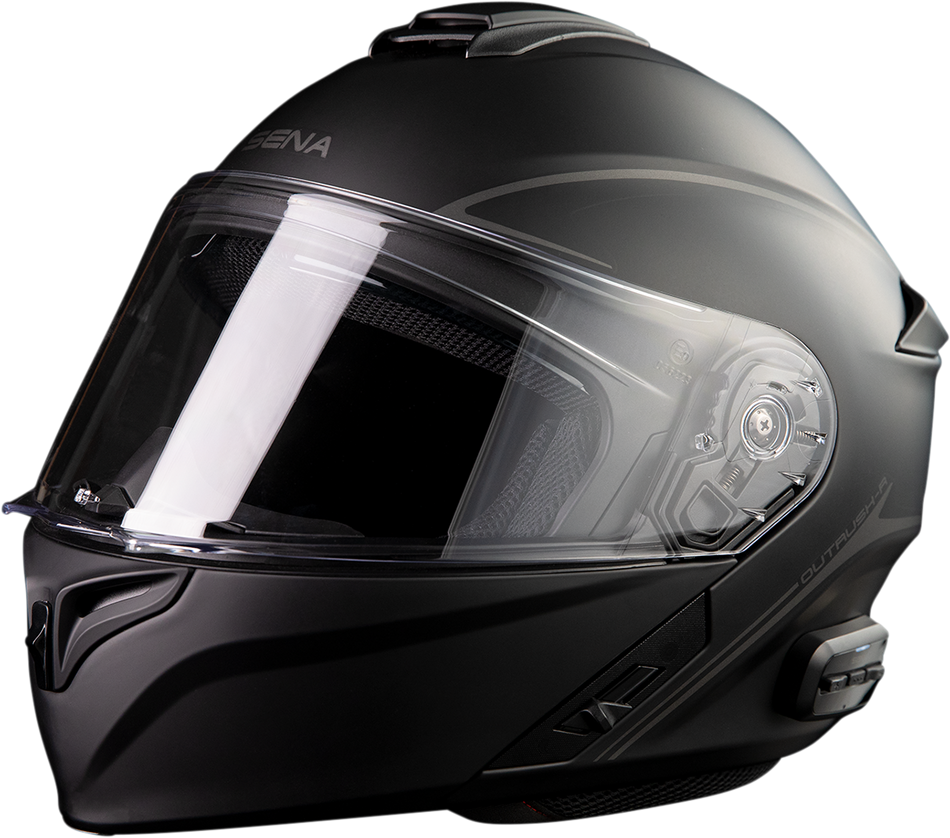 SENA Outrush R Helmet - Black - Medium OUTRUSHR-MB00M3