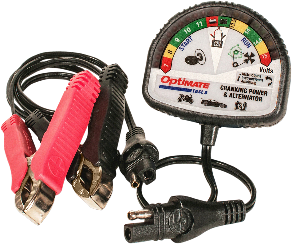 TECMATE Optimate Battery Cranking & Charging System Tester TS-121