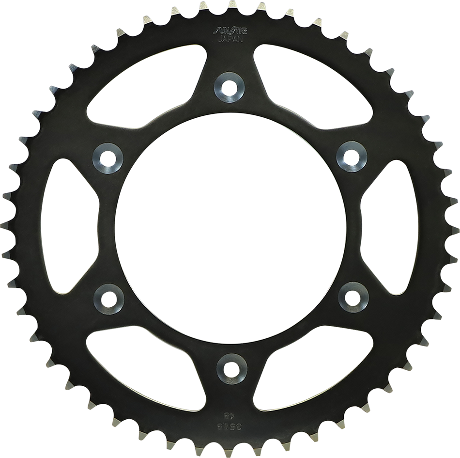 SUNSTAR SPROCKETS Steel Rear Sprocket - 48 Tooth - Honda 2-355948