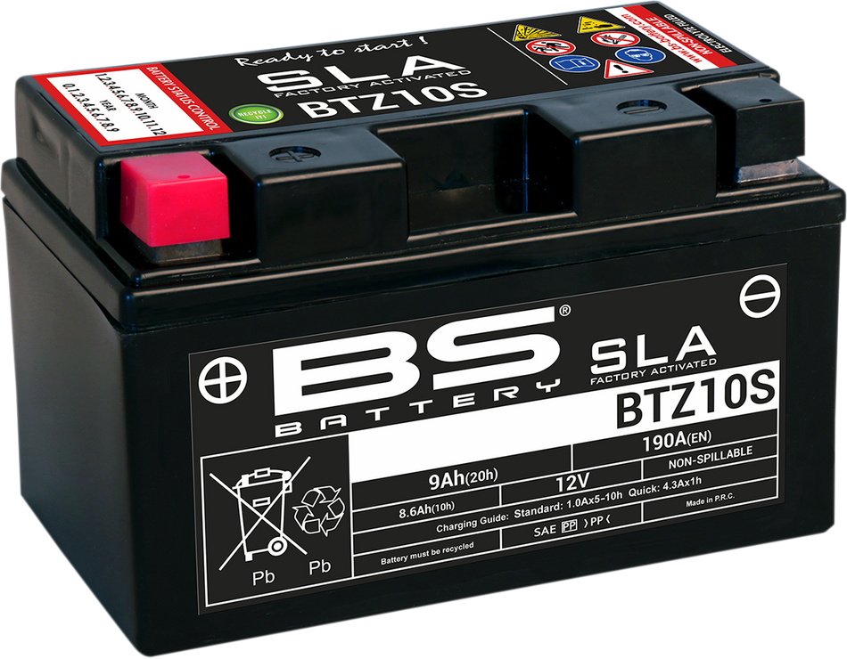 BS BATTERY Battery - BTZ10S (YTZ) 300636-1