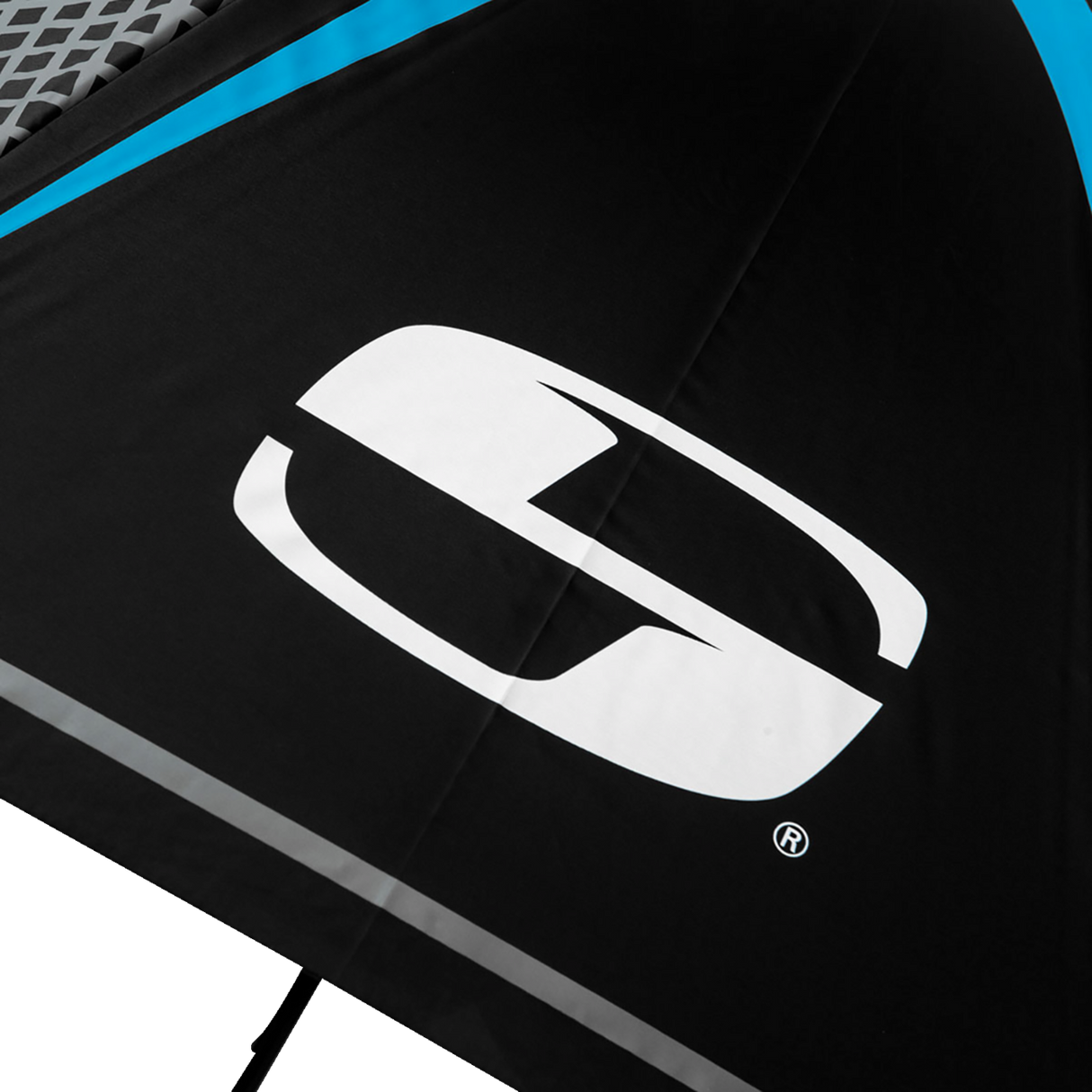 SADDLEMEN Regenschirm - Schwarz/Grau 9501-0280 