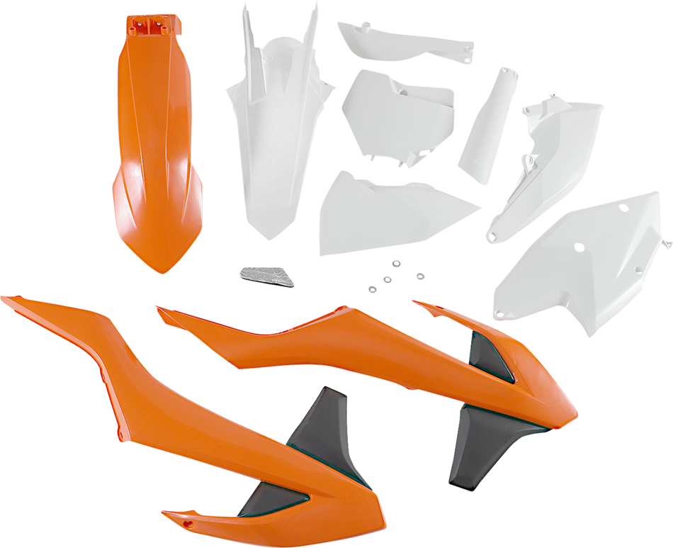 ACERBIS Full Replacement Body Kit - OEM Orange/White/Black 2421065135