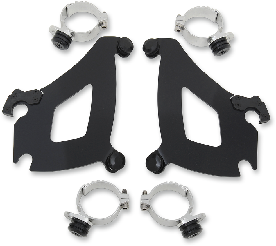 MEMPHIS SHADES Bullet Mounting Kit - Black - Breakout MEB1998