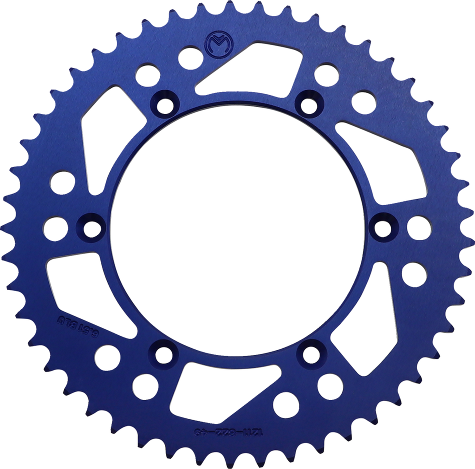 MOOSE RACING Rear Sprocket - 49 Tooth - Beta/Gas Gas/Sherco/Suzuki 1211-822-49-12