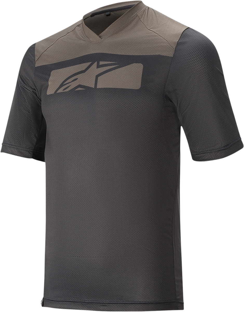 ALPINESTARS Drop 4.0 Jersey - Short-Sleeve - Black/Gray - Small 1766220-1065-SM