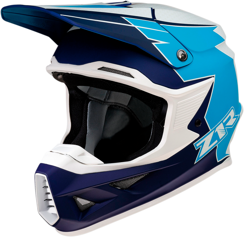 Z1R F.I. Helmet - MIPS - Hysteria - Blue/White - XS 0110-6432